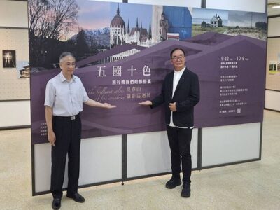 【威傳媒】《五國十色》巡迴展朝陽科大　吳春山用影像與歌聲串起世界之美圖片