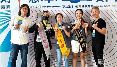 【中央社】全國技能競賽英雄榜　朝陽科大奪金表現亮眼圖片