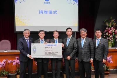 【ENN台灣電報】響應朝陽科大勵學計畫企業捐款扶弱助學圖片